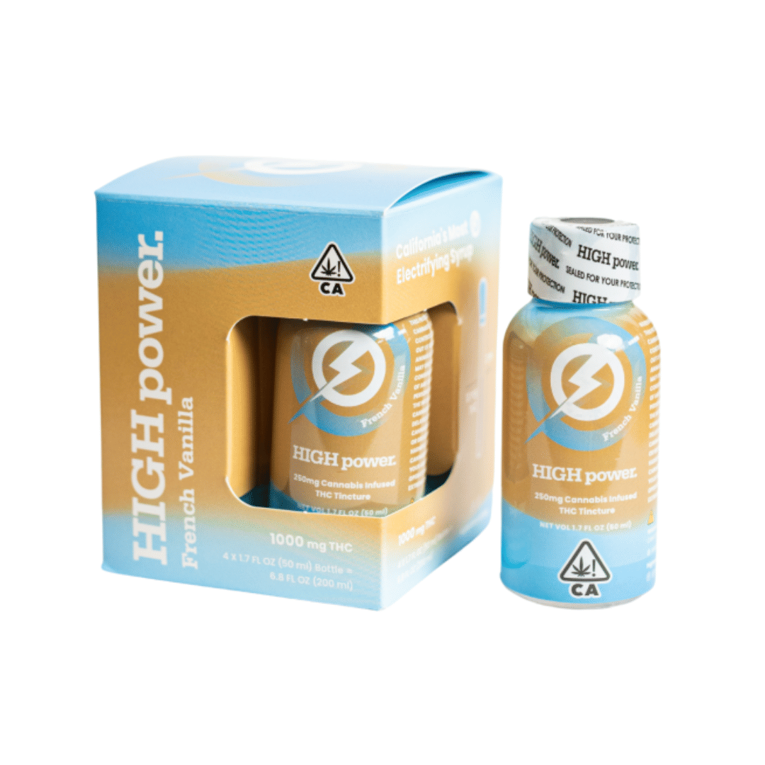 FRENCH VANILLA 4 PACK - HIGH POWER -  - $37.50 - Edibles