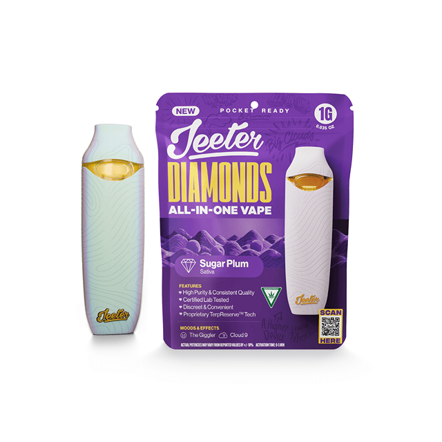 All In One Diamonds Vape 1g - Sugar Plum