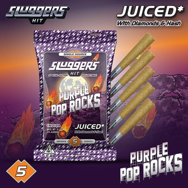 Purple Pop Rocks | 5pk Infused Prerolls