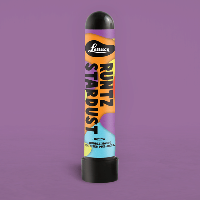 Bubble Hash Infused Pre-Roll 1g - Runtz Stardust