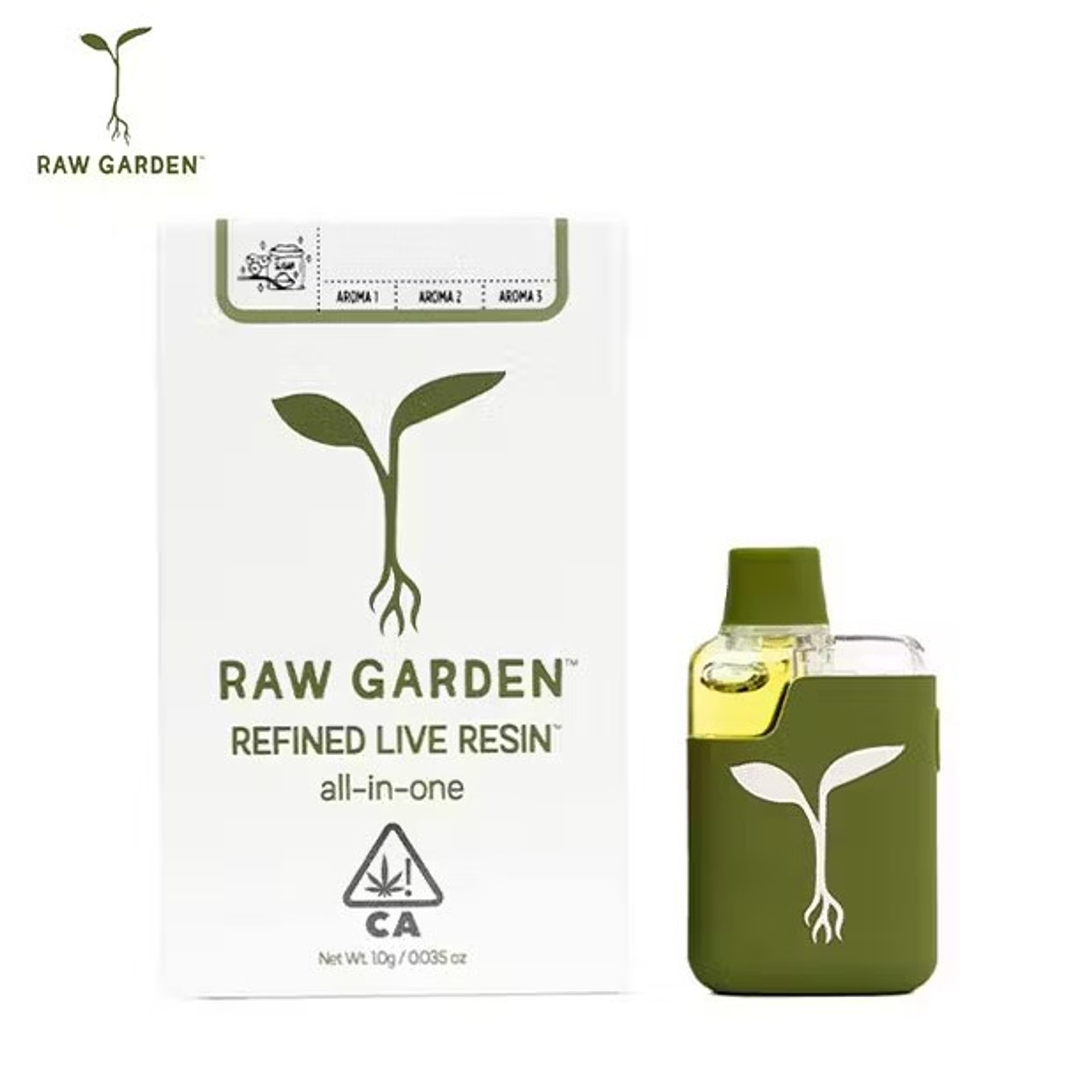 Raw Garden AIO - Chem Breath - Live Resin All-In-One Vape - 1g - Raw Garden - AIO Live - $35.99 - Disposable Vape Pens (All In One)