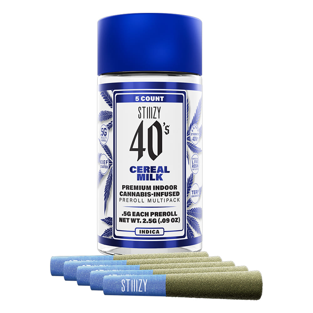 Cereal Milk (H) Infused Mini Prerolls - 5pk *B2G1 EVERYDAY* - Stiiizy - Cereal Milk (H) - $25.90 - Pre-Rolls