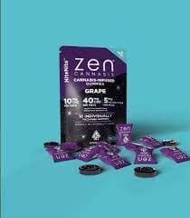 NiteNite 100mg Grape Gummies THC/CBD/Melaton - ZEN -  - $15 - Edibles