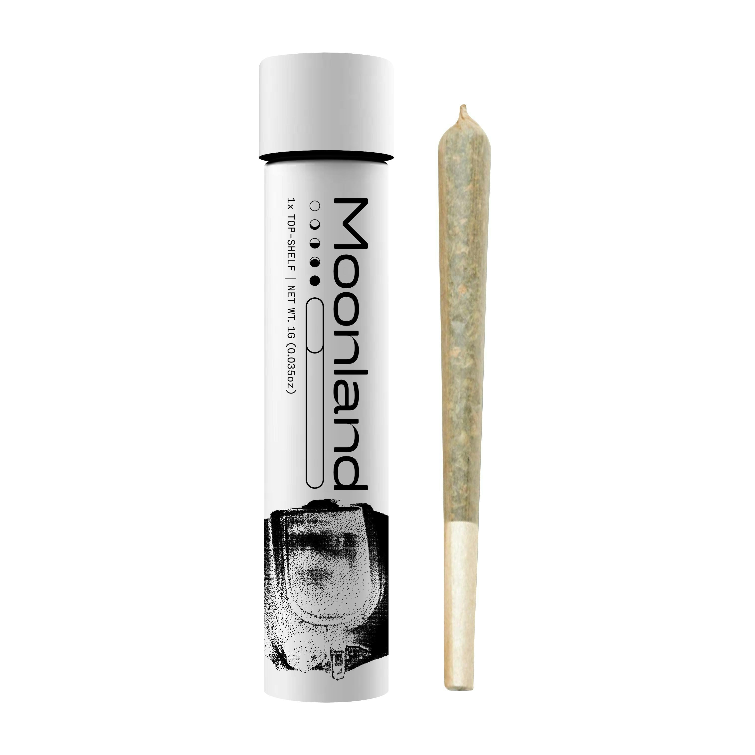 Roze | Moonland Top Shelf Pre-Roll - 1g - Moonland Cannabis -  - $4 - Pre-Rolls