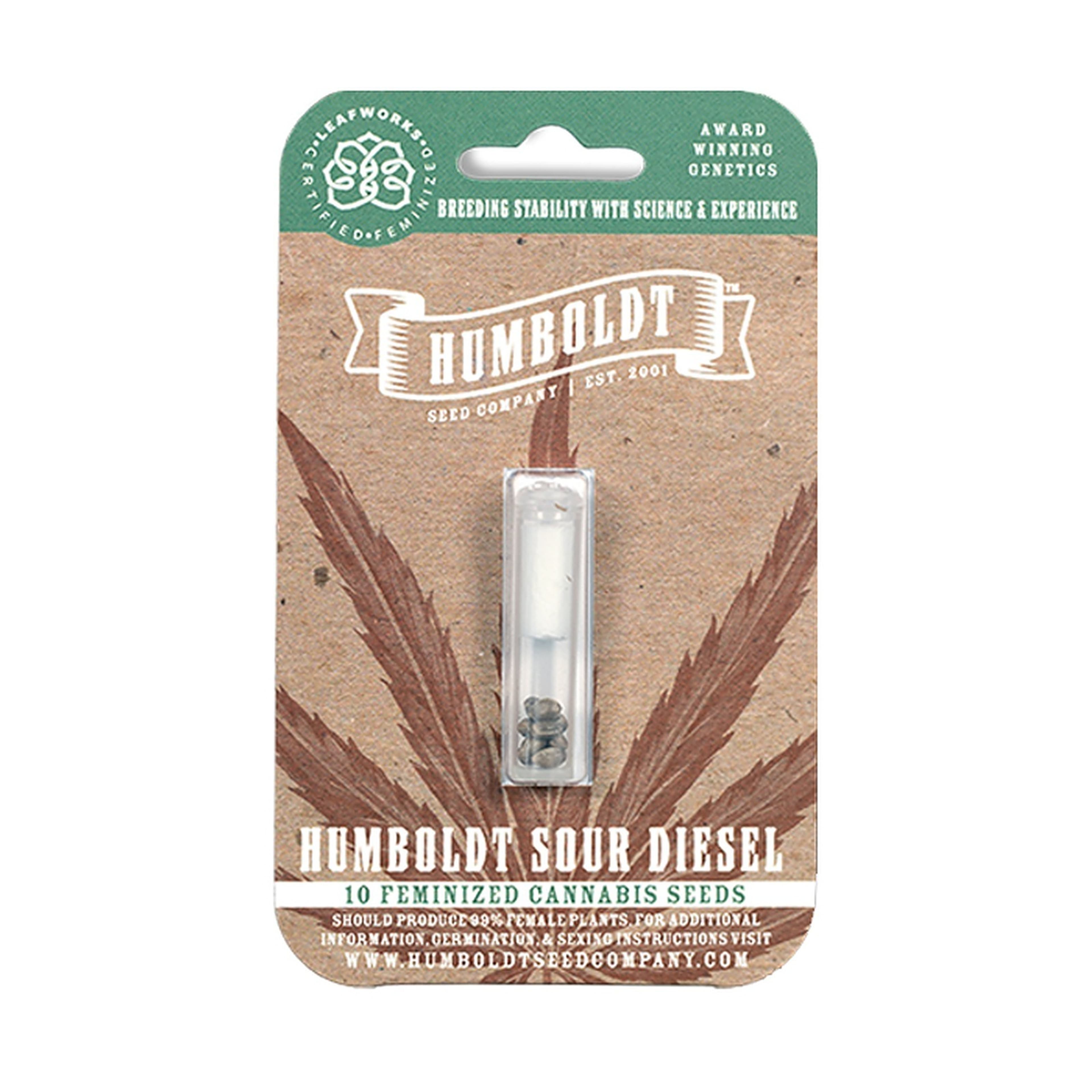 Humboldt Sour Diesel Feminized Seeds (10Pk) - Humboldt Seed Company - - $90 - Plant