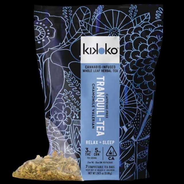 KIKOKO — Tranquili-tea 3THC:5CBN Chamomile Valerian Tea Bags