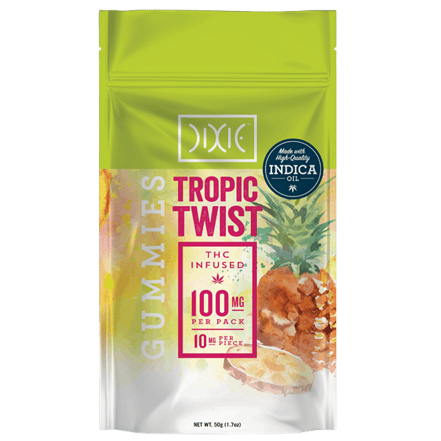 100mg Tropic Twist Gummies