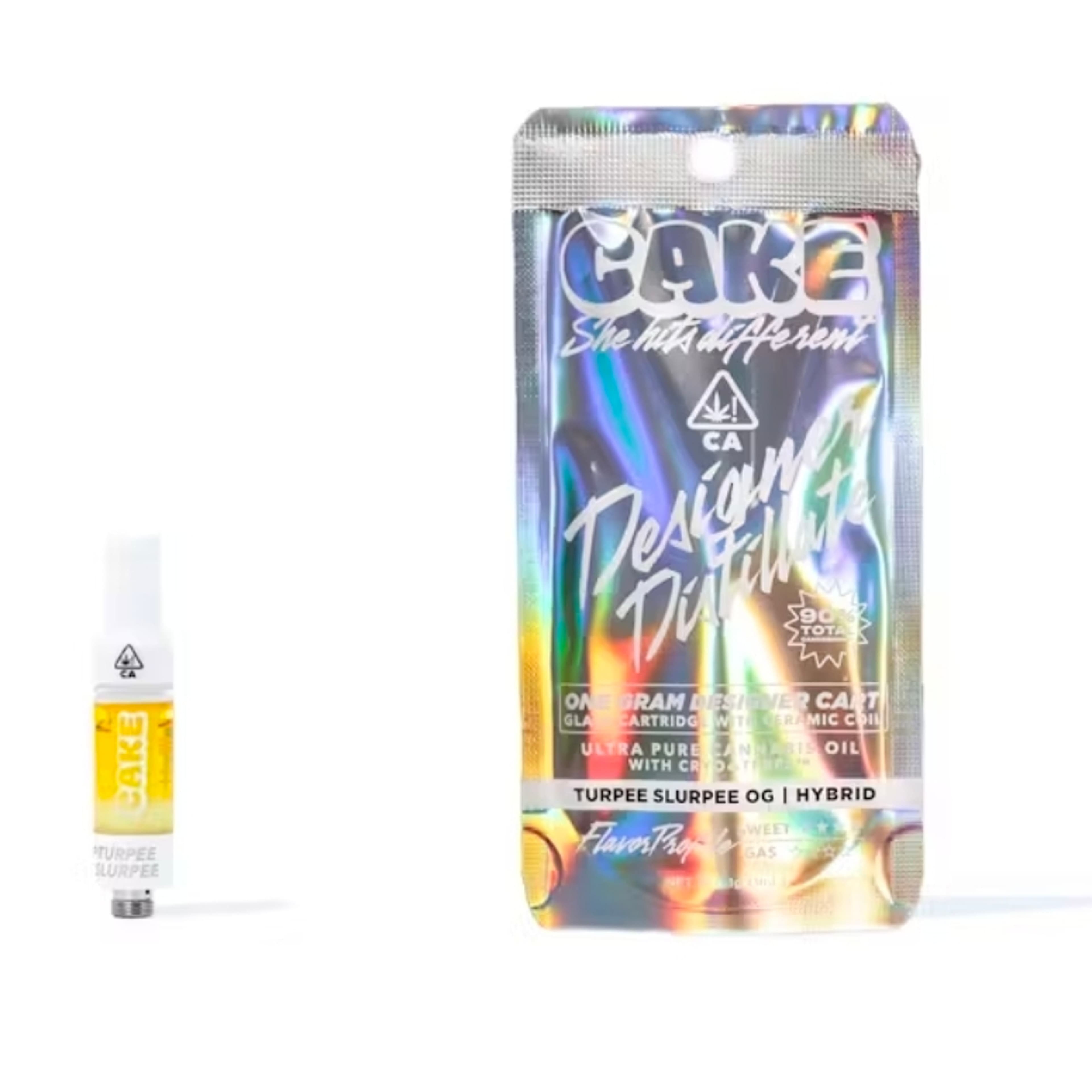 CAKE - Cart - 1 gram 510 Thread - Turpee Slurpee OG - - $35.99 - Vape