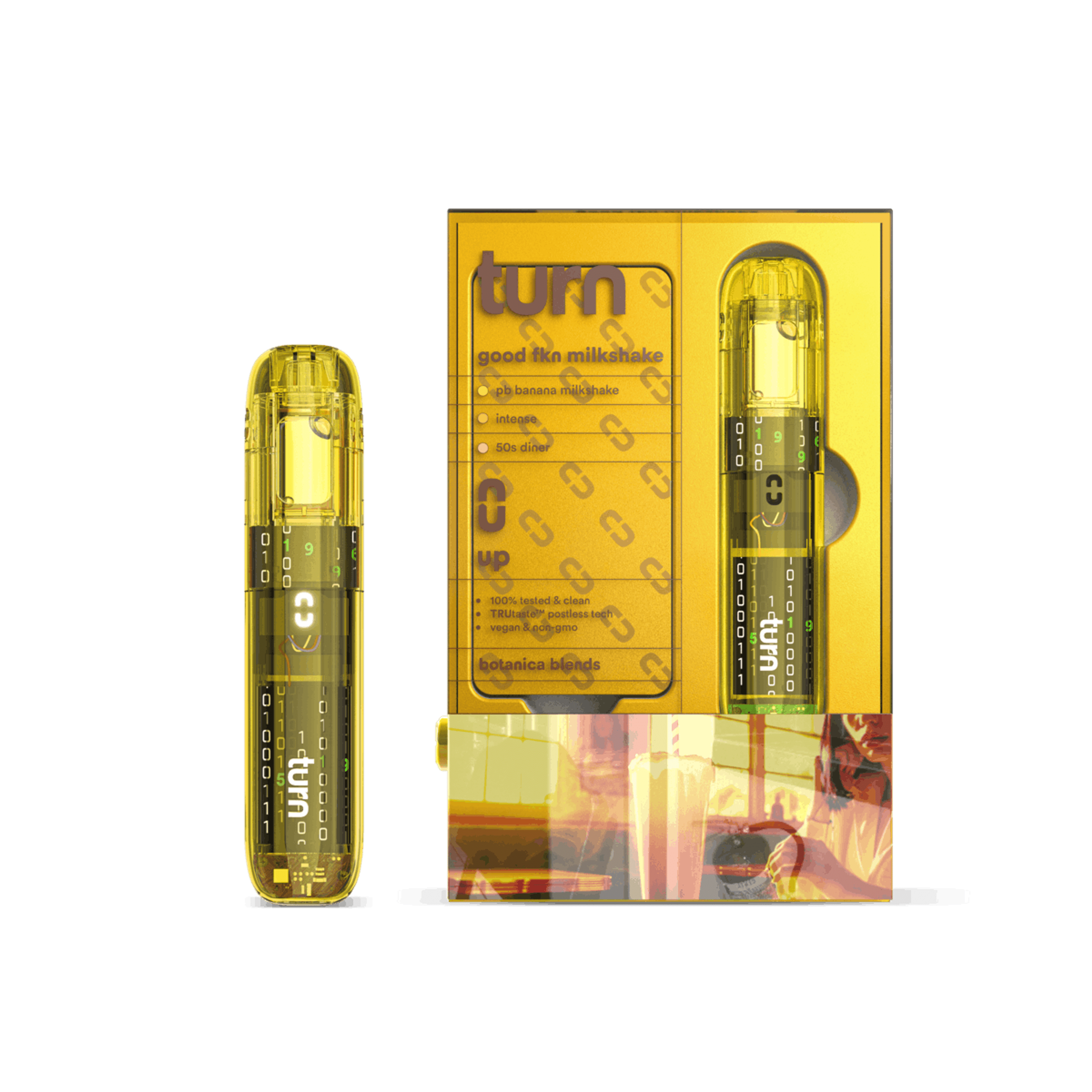 Turn Up Retrovision BB AIO | 1g - Good Fkn Milkshake - Sativa - Turn - - $27 - All-In-Ones