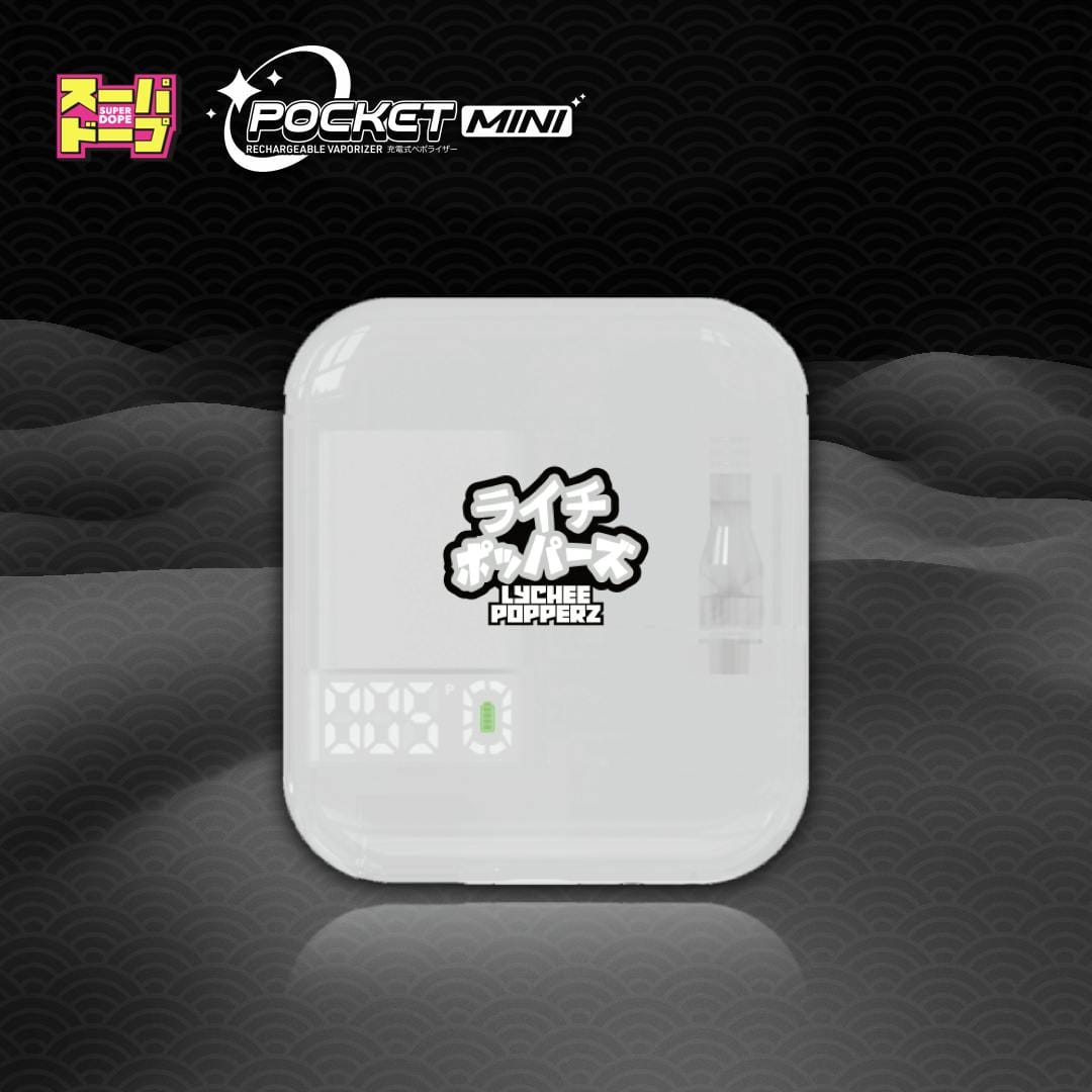 SuperDope - Lychee Popperz - Pocket Mini AIO (Live Resin) - 1g - Super Dope -  - $39.99 - Disposable Vapes
