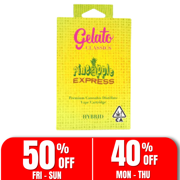 Gelato Classics | 1g - Pineapple Express - Cartridge - Hybrid - Gelato -  - $27 - Vape Carts