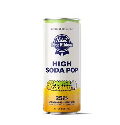 Mango Coconut High Soda Pop - single (25mg)
