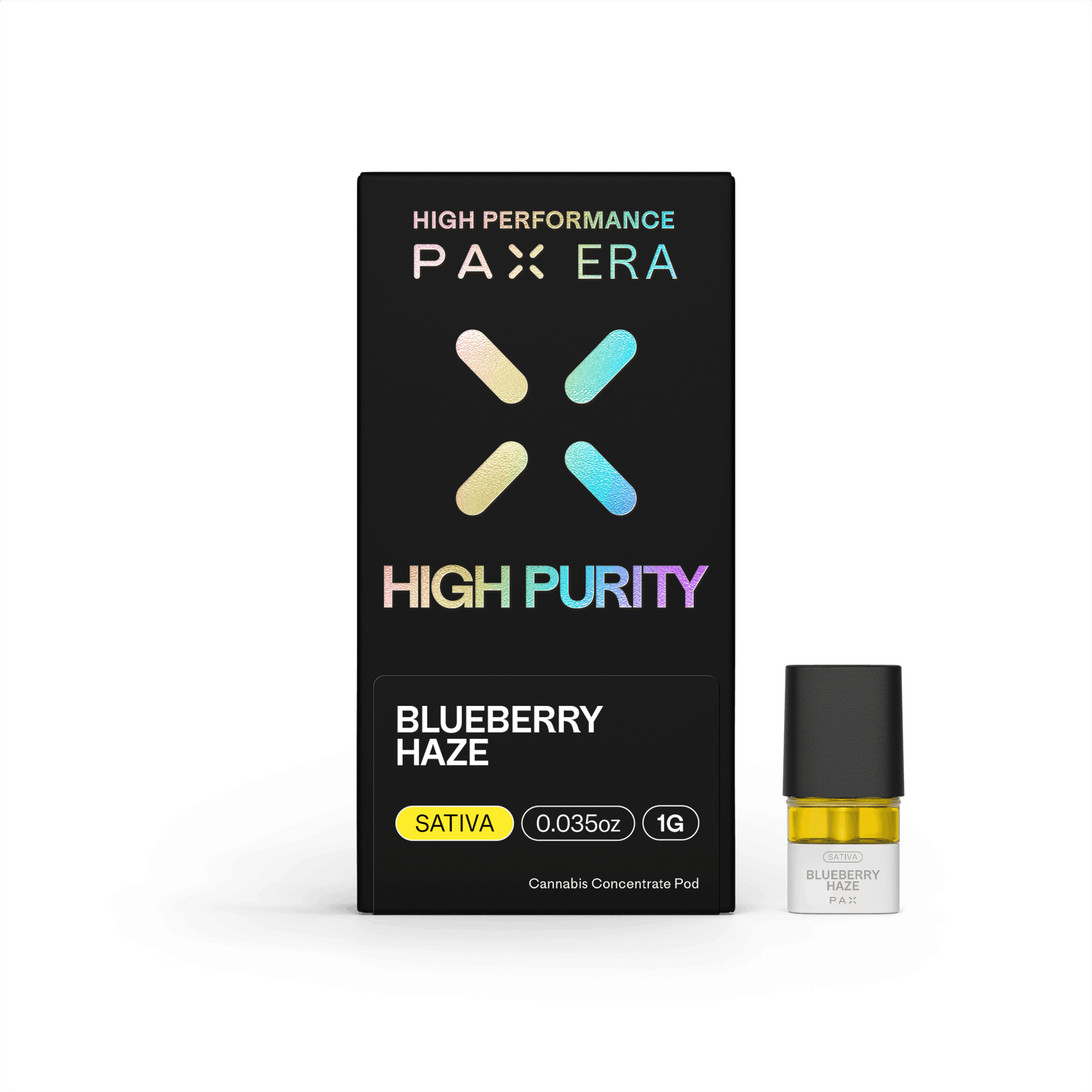 Blueberry Haze - PAX High Purity - Pod - PAX - One Gram - $34.99 - Pods (STIIIZY + PlugPlay + PAX + Left Coast)