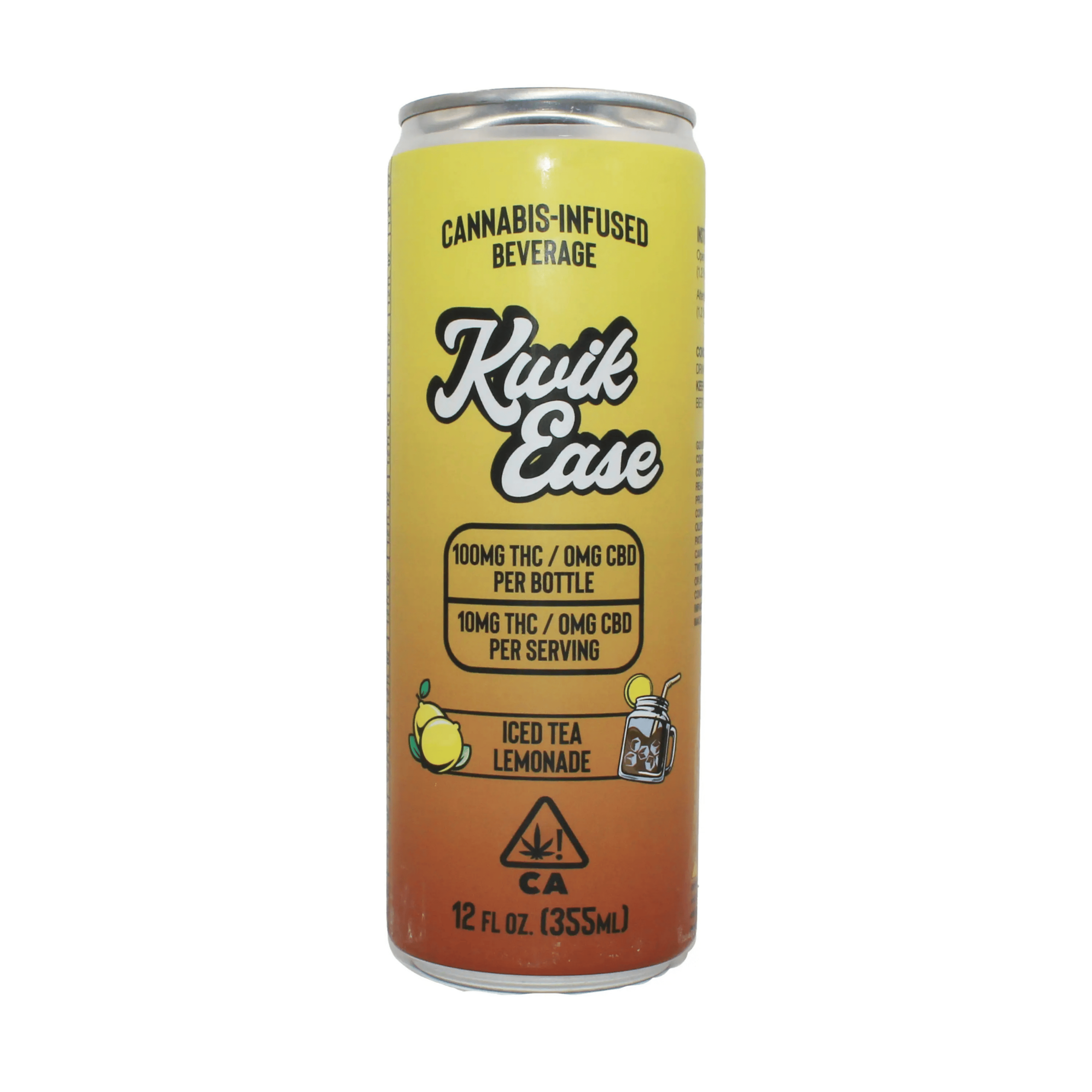Kwik Ease - Iced Tea Lemonade - 100mg - Kwik Ease - - $7.99 - Beverages