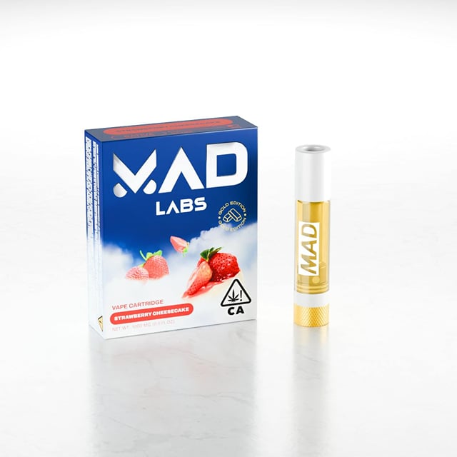 Mad Labs - Strawberry Cheesecake - Cartridge Gold Edition 1G