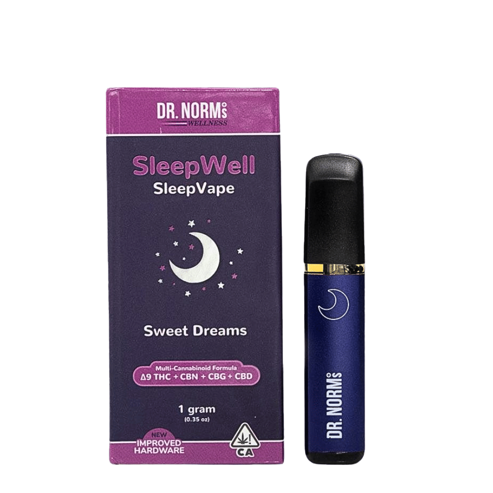 Sleep Well Thc/Cbn/Cbg/Cbd Disposable - Sweet Dreams (1G) - Dr. Norm's - null - $35 - Cartridge
