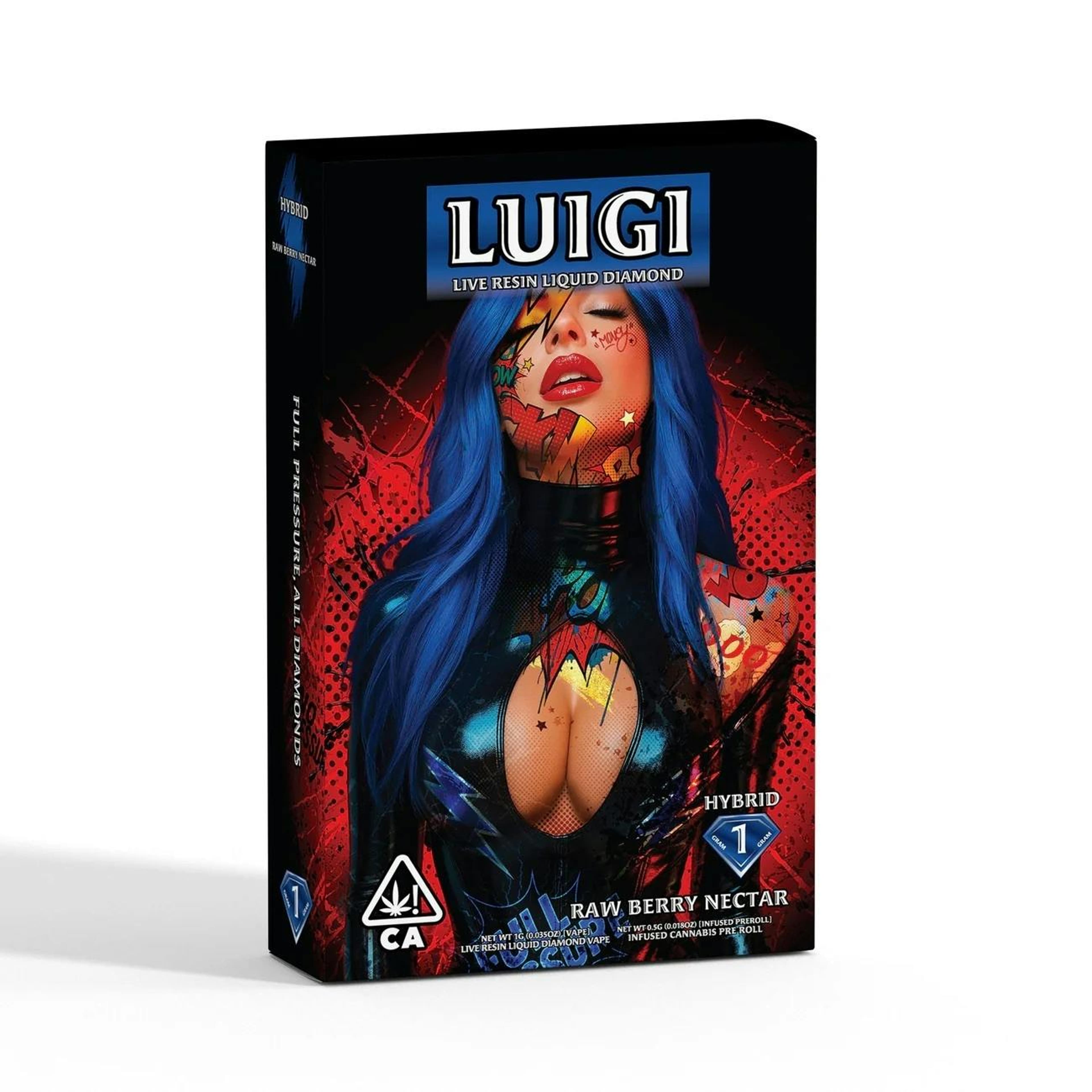 Raw Berry Nectar V2 Dual Pack - Luigi - - $30 - Vape Pens