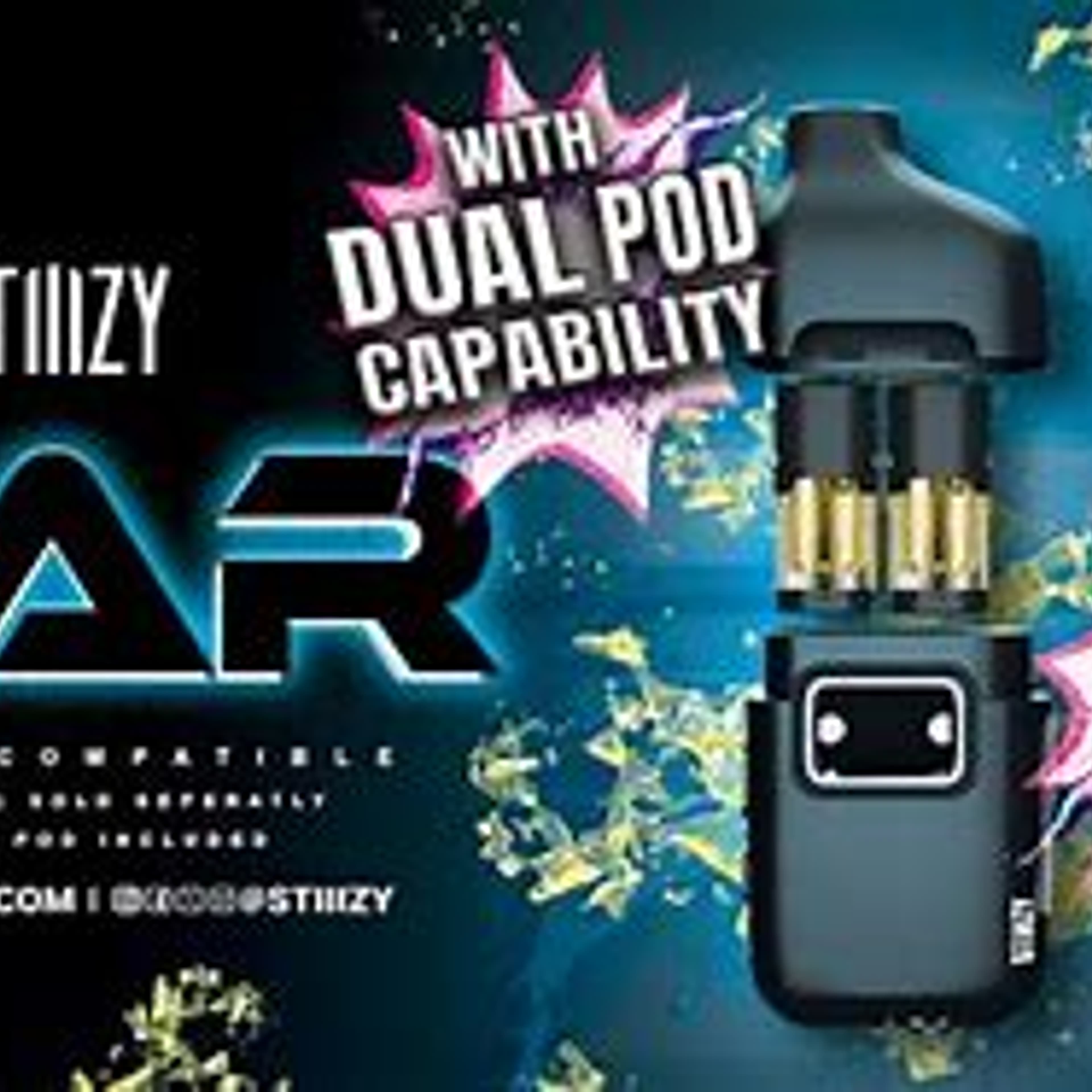 Stiiizy BAR DOUBLE CHAMBER BATTERY - Stiiizy - - $39.99 - Accessories