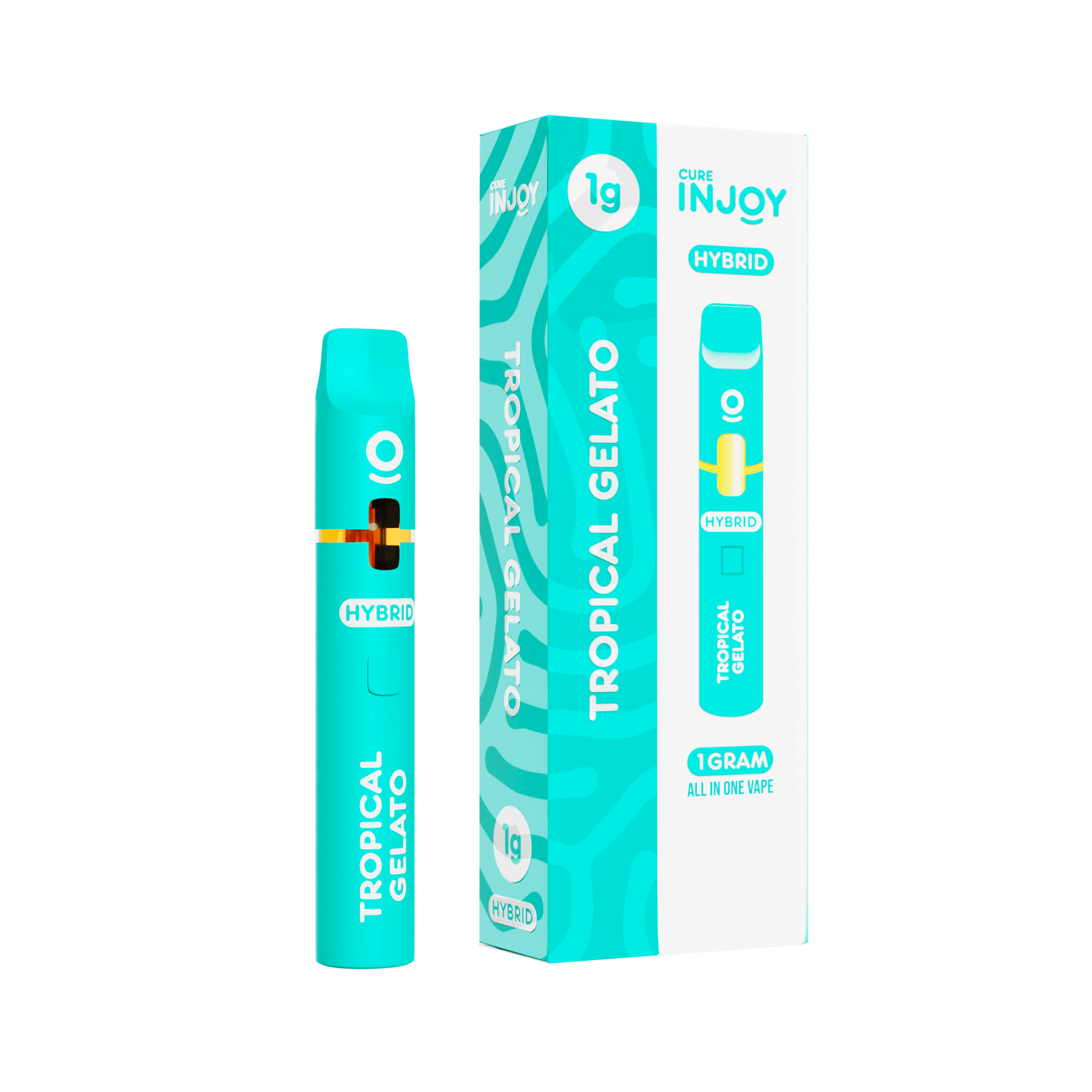 Tropical Gelato - AIO - 1G - cure injoy - - $23 - Vapes