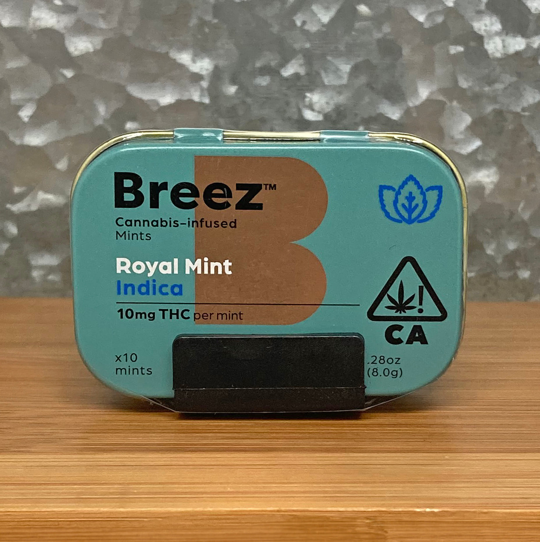 Indica Royal Mint Tin - Breez -  - $26 - Edible