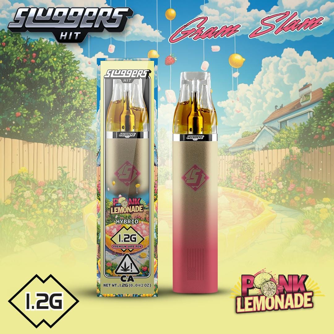 Sluggers - AIO Vape - 1.2g - Pink Lemonade - Sluggers Hit -  - $40 - Vape Pens
