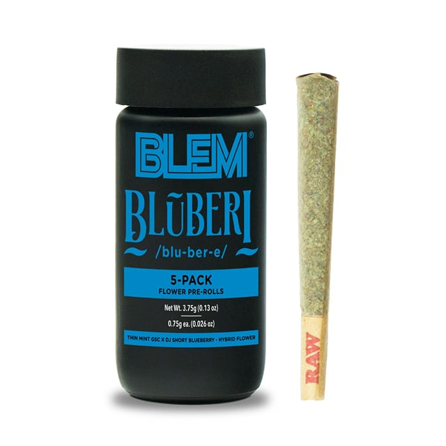 Bluberri | .75g x 5 Pre-Roll Pack