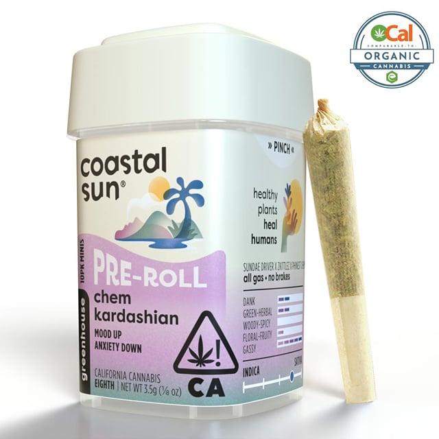 Chem Kardashian Greenhouse 0.35 Pre-Roll 10pk 3.5g