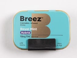 Royal Mint Tin Single HYBRID 100mg - Breez Brand -  - $14.85 - Pill