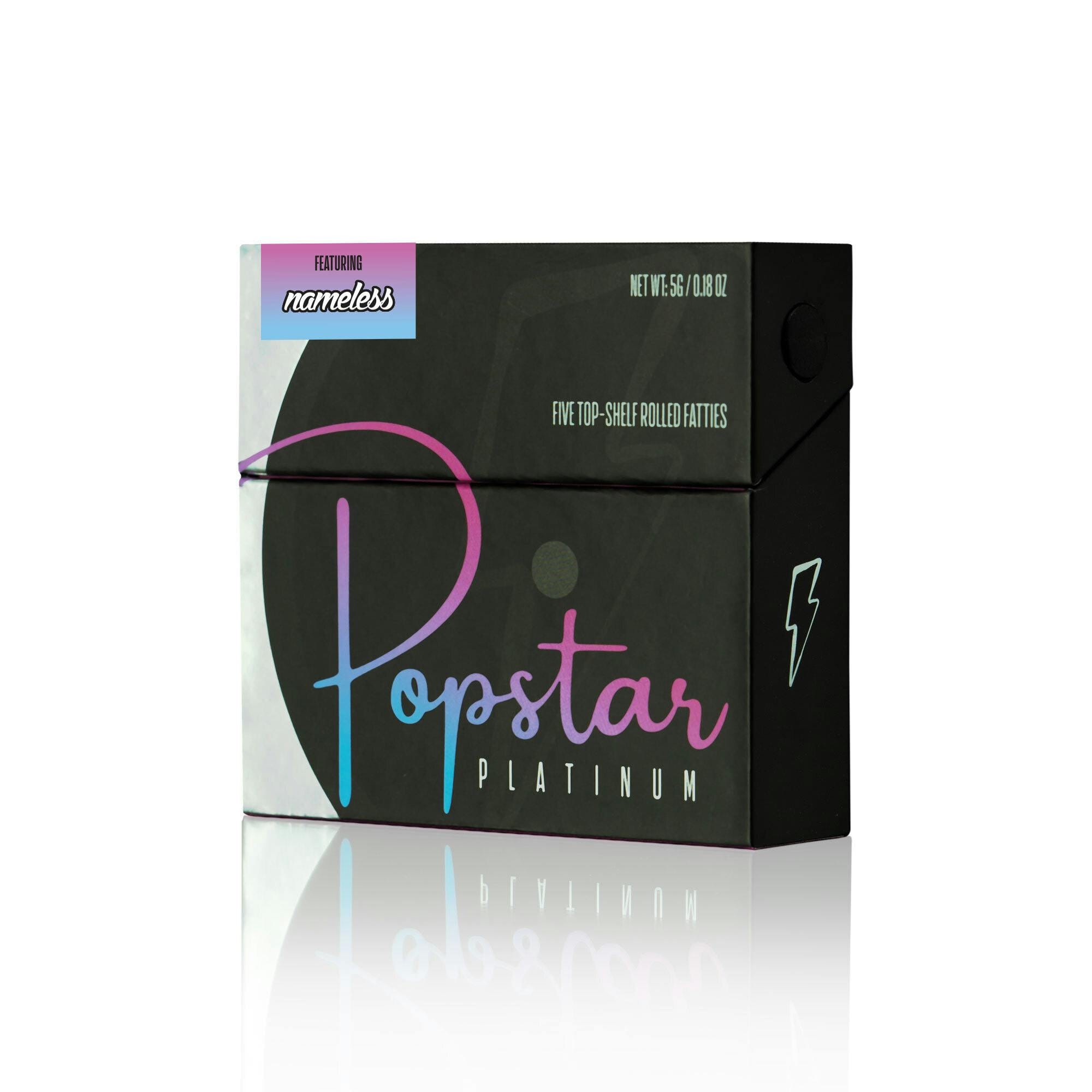 Popstar Platinum | 5g | 5pk | Nameless Genetics Nameless OG - Rockstar Cannabis -  - $22.50 - Pre-Rolls