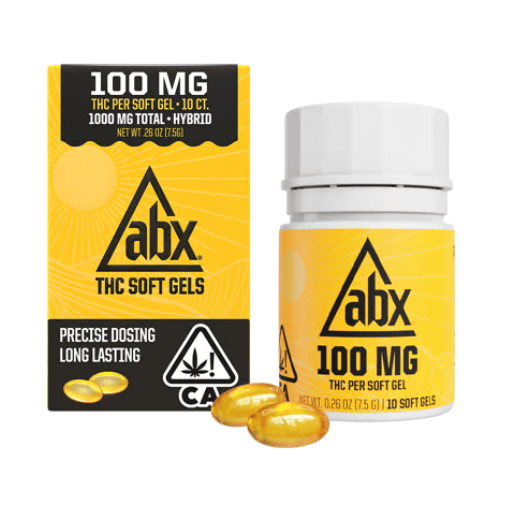 Soft Gels THC (100mg) 10 caps