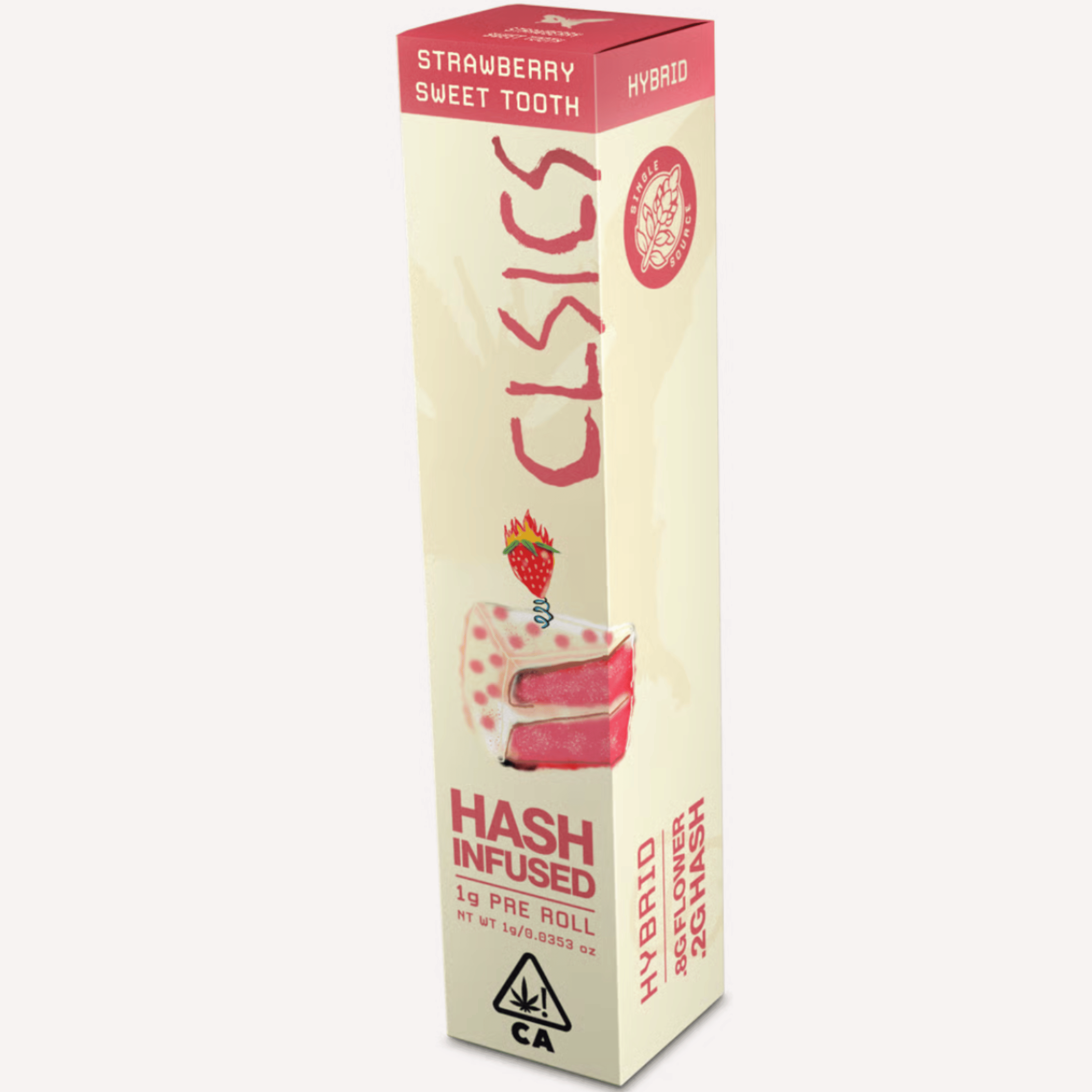 Sweet Tooth (H) Hash Preroll - 1g - CLSICS - Sweet Tooth (H) - $11.45 - Pre-Rolls