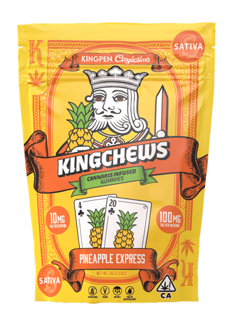 KingChews - Pineapple Express - 100mg Gummies