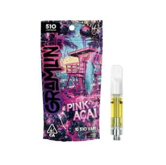 Pink Acai Cartridge - 1g - Gramlin -  - $25 - Cartridges / Pods