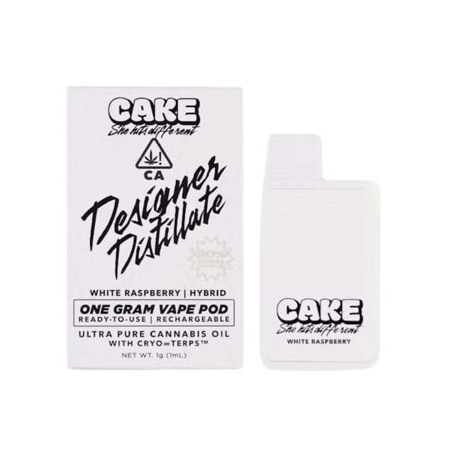 Cake: White Raspberry Rechargeable
