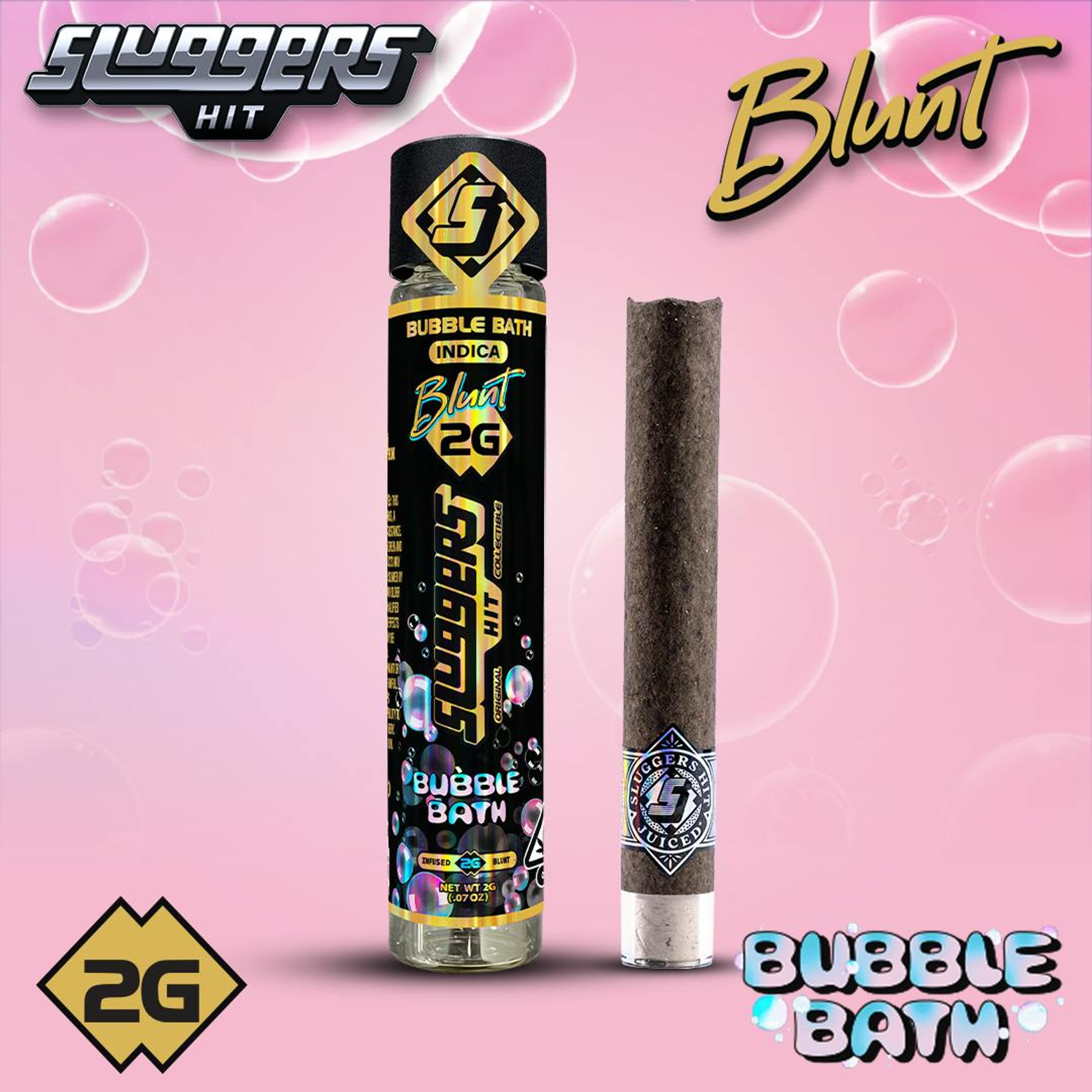 Sluggers - Bubble Bath - Infused Blunt - 2g - Sluggers - Bubble Bath - $19.99 - Blunts / Hash Holes