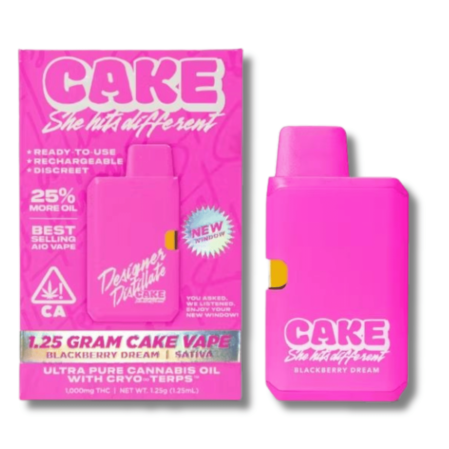 Blackberry Dream 1.25g AIO - Cake -  - $23.74 - Vapes