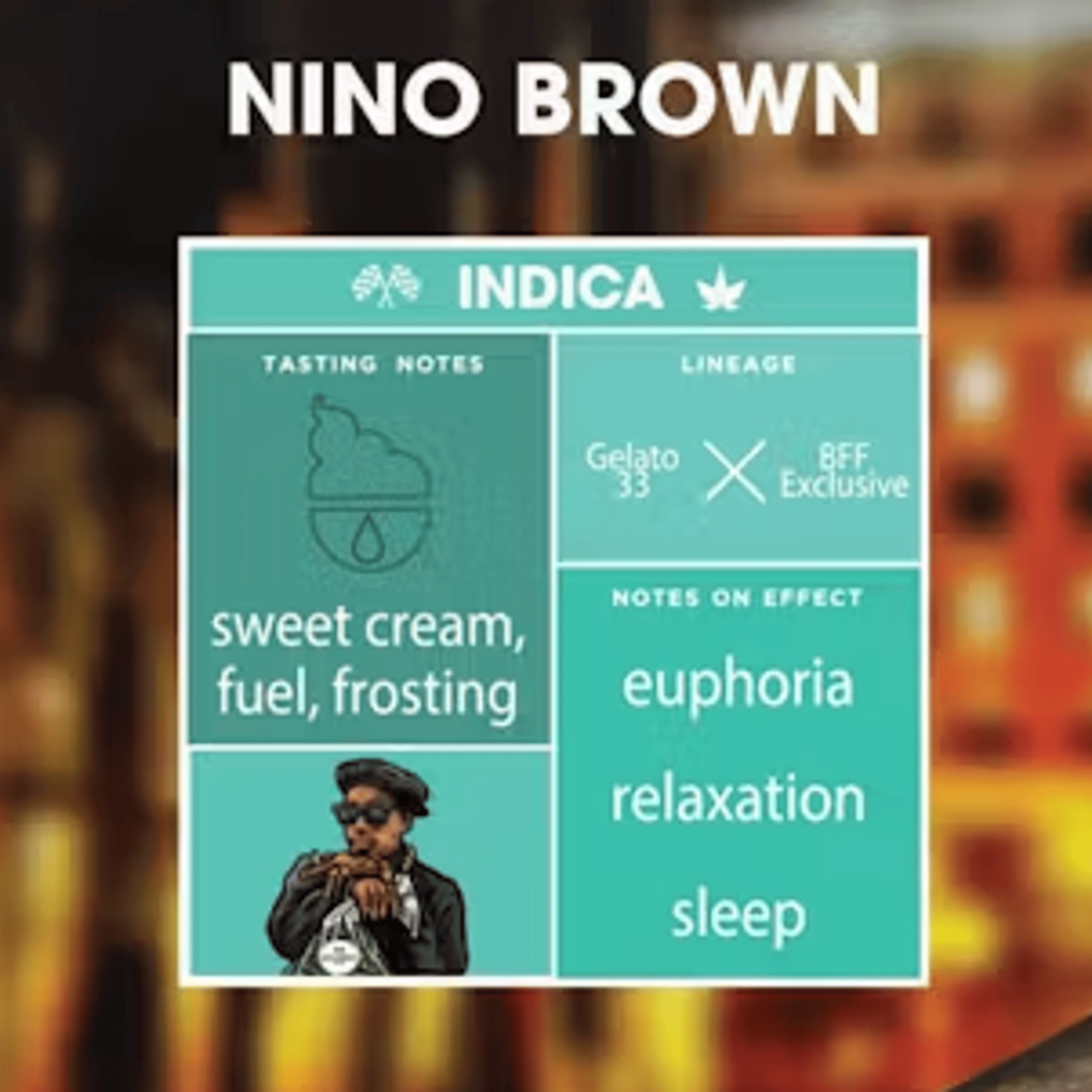 Nino Brown - 2g Moon Rocks - Presidential - 2g Moonrock - Hybrid - $32 - Moon Rocks