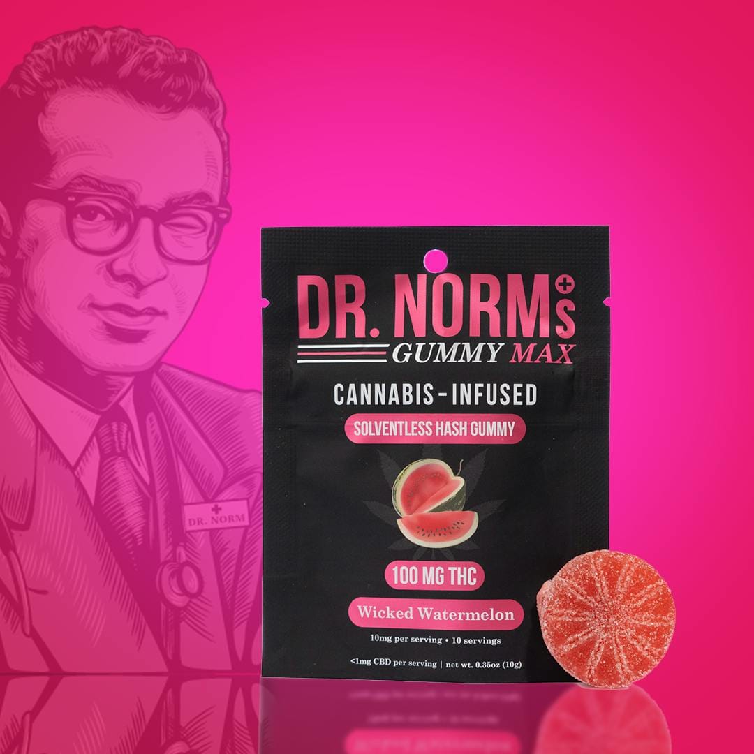 Wicked Watermelon Hash MAX 100mg Gummy - Dr. Norms -  - $10.75 - Edible
