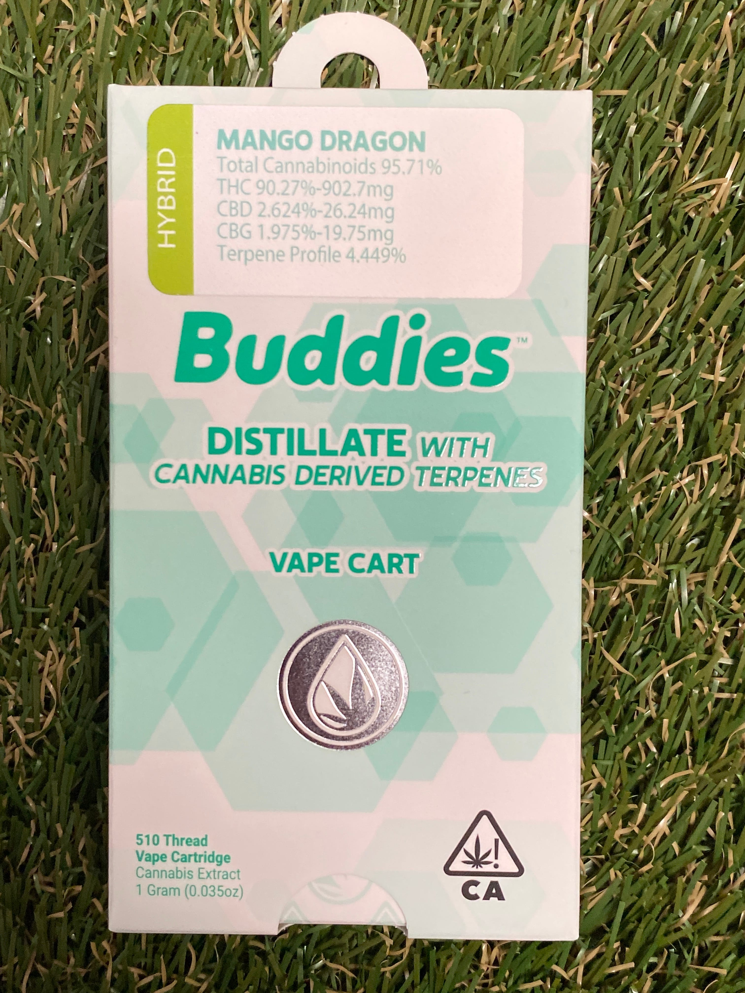 MANGO DRAGON CDT 1G - REFILL - Buddies -  - $19.35 - Vape Cartridge