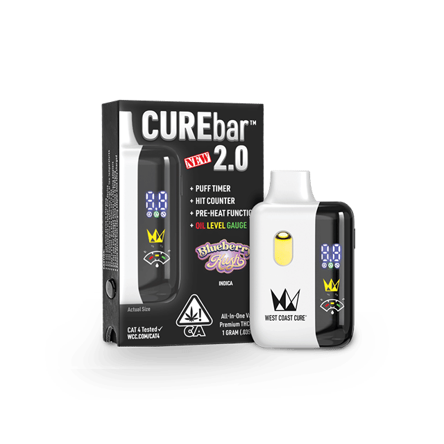 Blueberry Kush | 1G AIO CUREbar 2.0