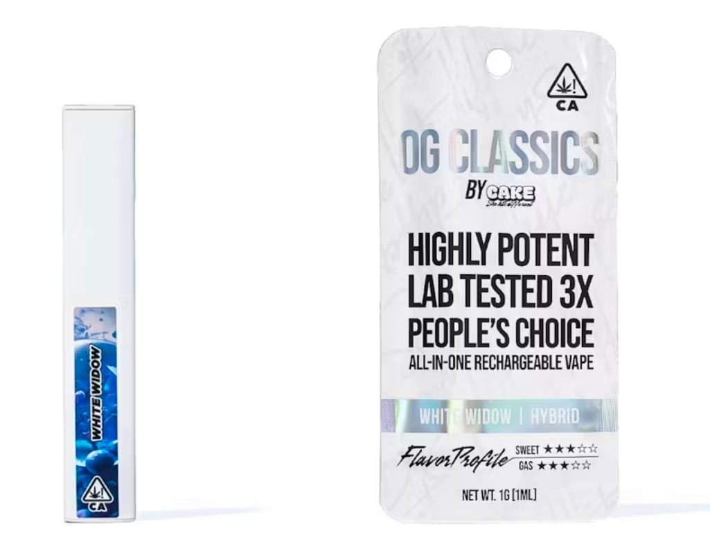 CAKE - OG Classic - 1 gram Disposable - White Widow -  - $35.99 - Vape