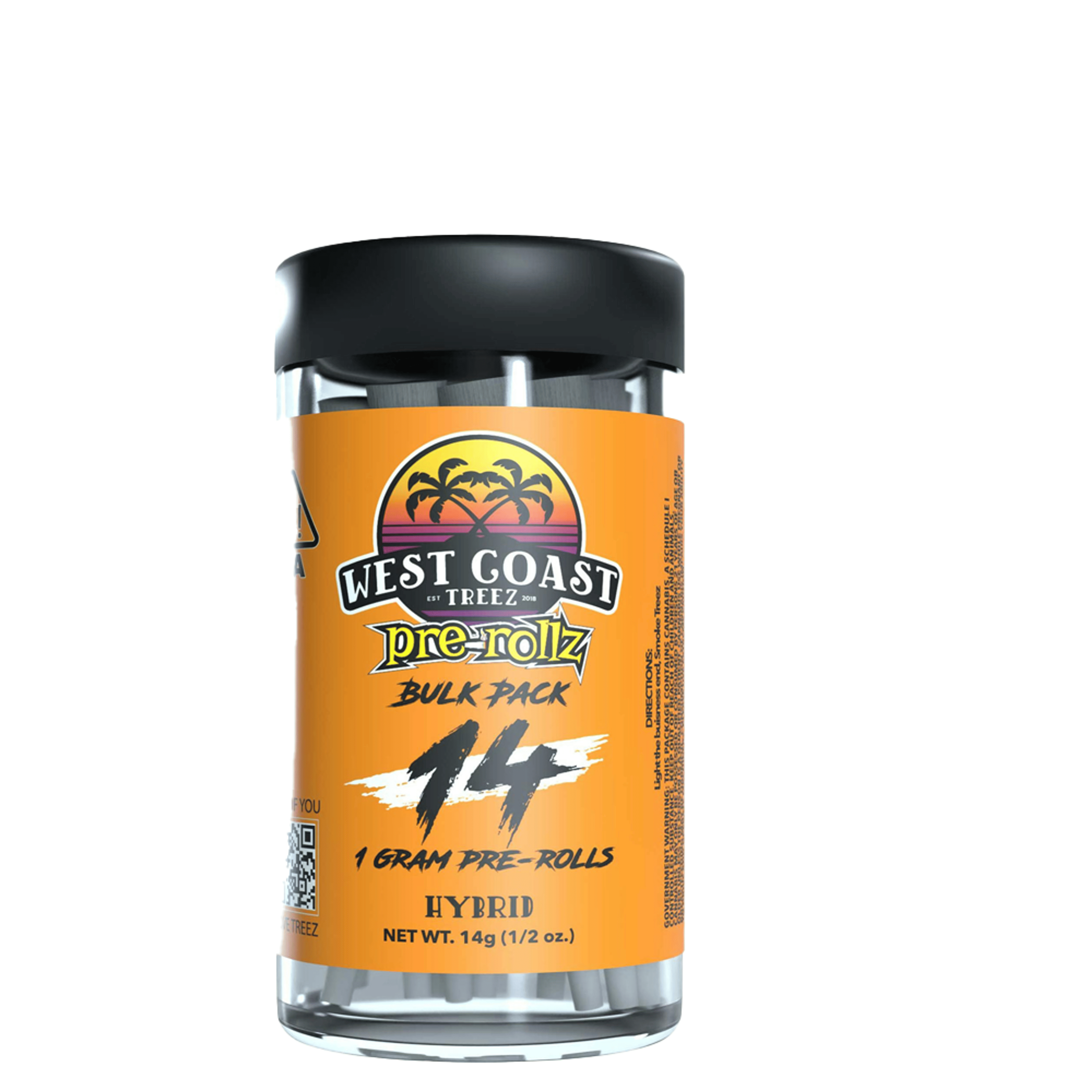 Tahoe Vibes Pre-Rolls (14PK) (14G) *Excluded From All Discounts* - West Coast Treez - (14K) (14G) - $35 - Preroll