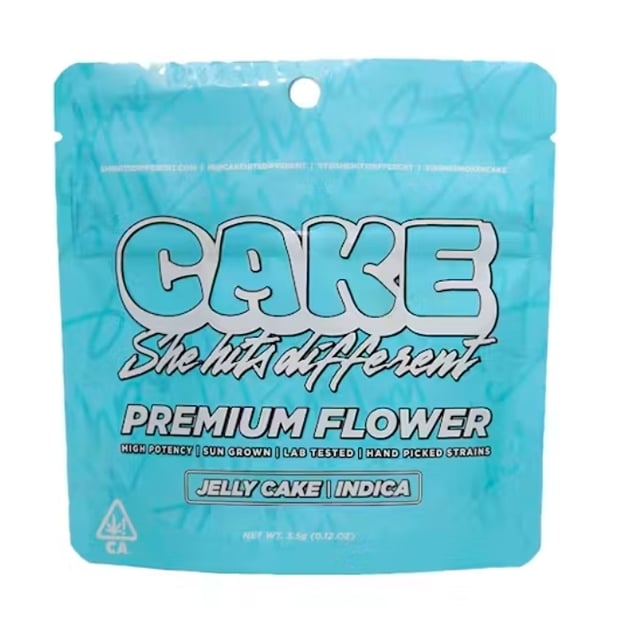 CAKE - 1/8 Premium SUNGROWN Flower - Skywalker OG