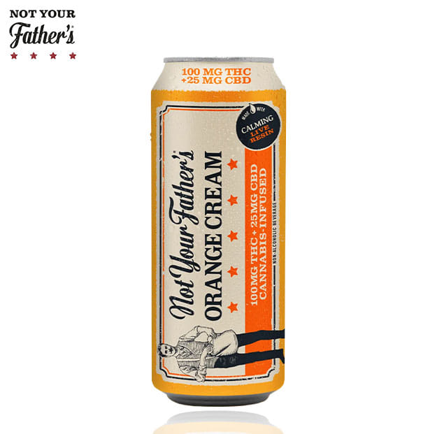 Not Your Father's – Orange Cream – 100mg + CBD - Not Your Father's - Orange Cream - $8.99 - Beverages