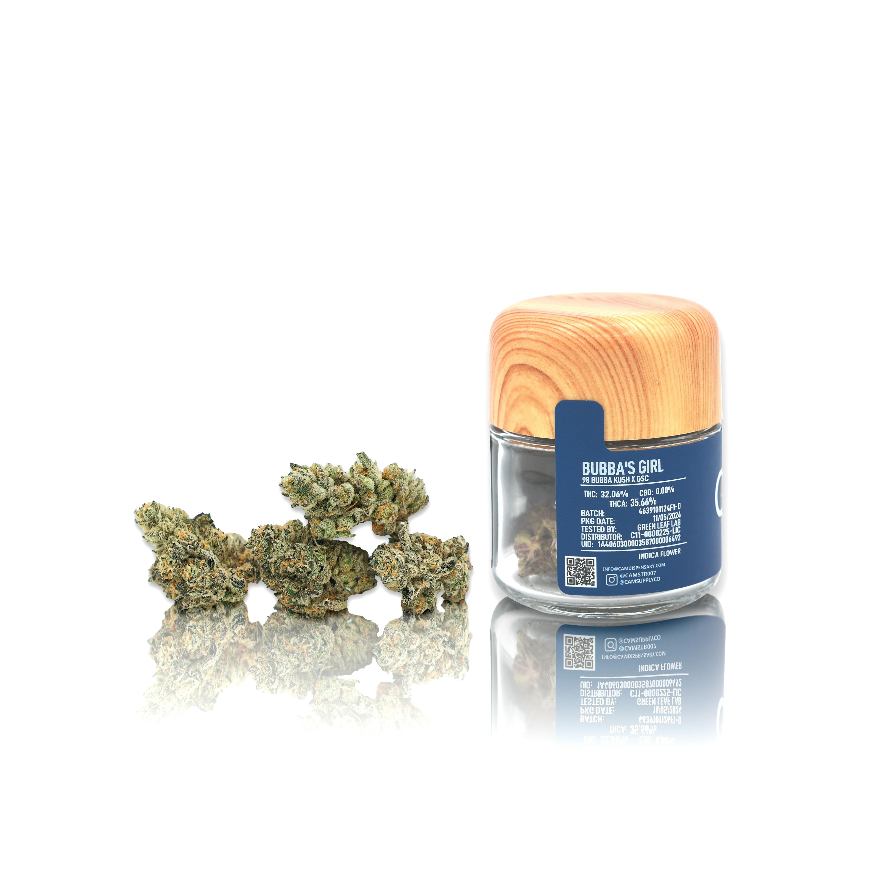 Bubba's Girl - CAM - Eighth - $48 - Flower