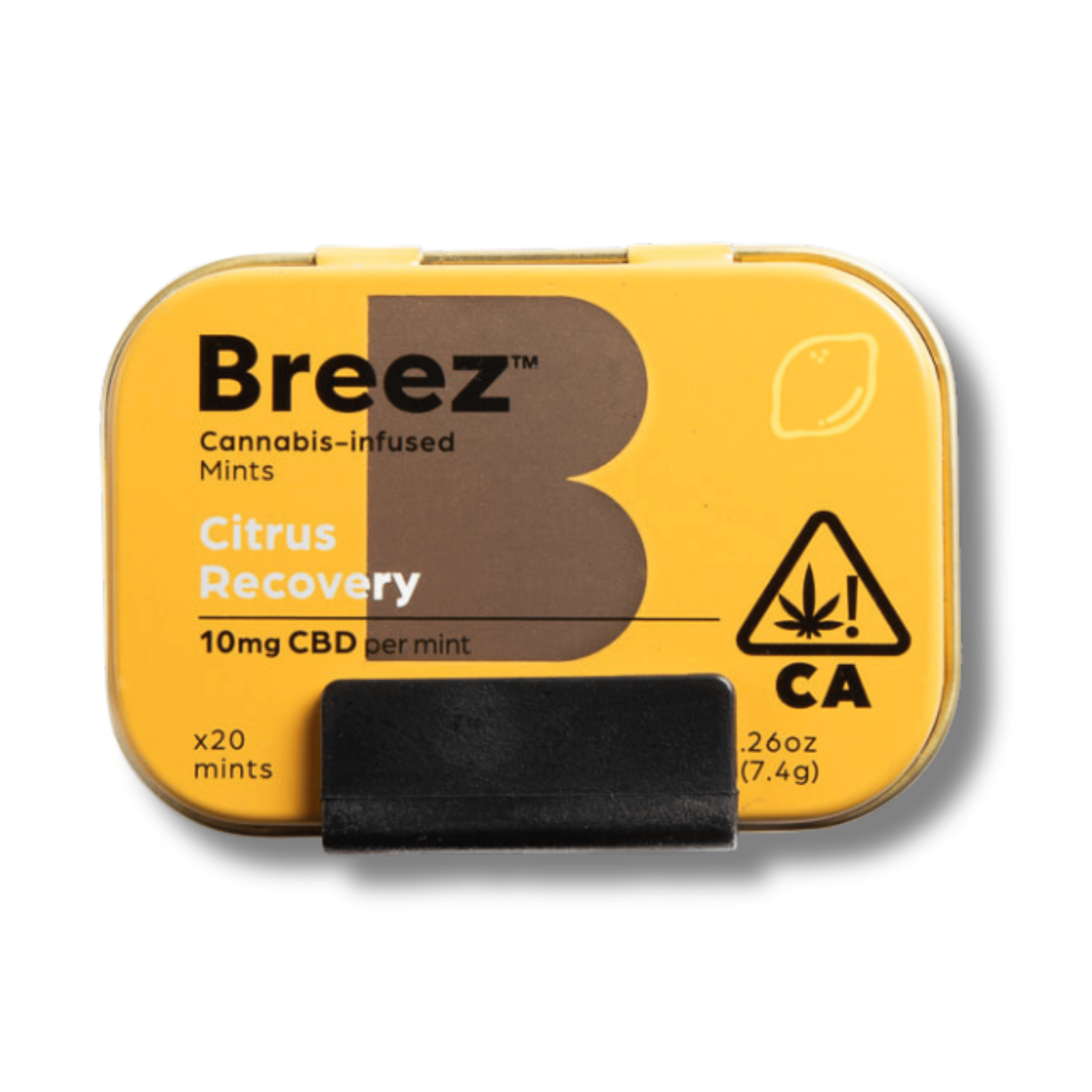 Citrus CBD Mints - Breez - - $21.75 - Edible