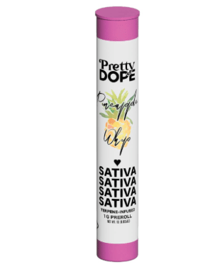 Infused Pre-Roll - Pineapple Whip - Pretty Dope -  - $8 - Pre-Roll