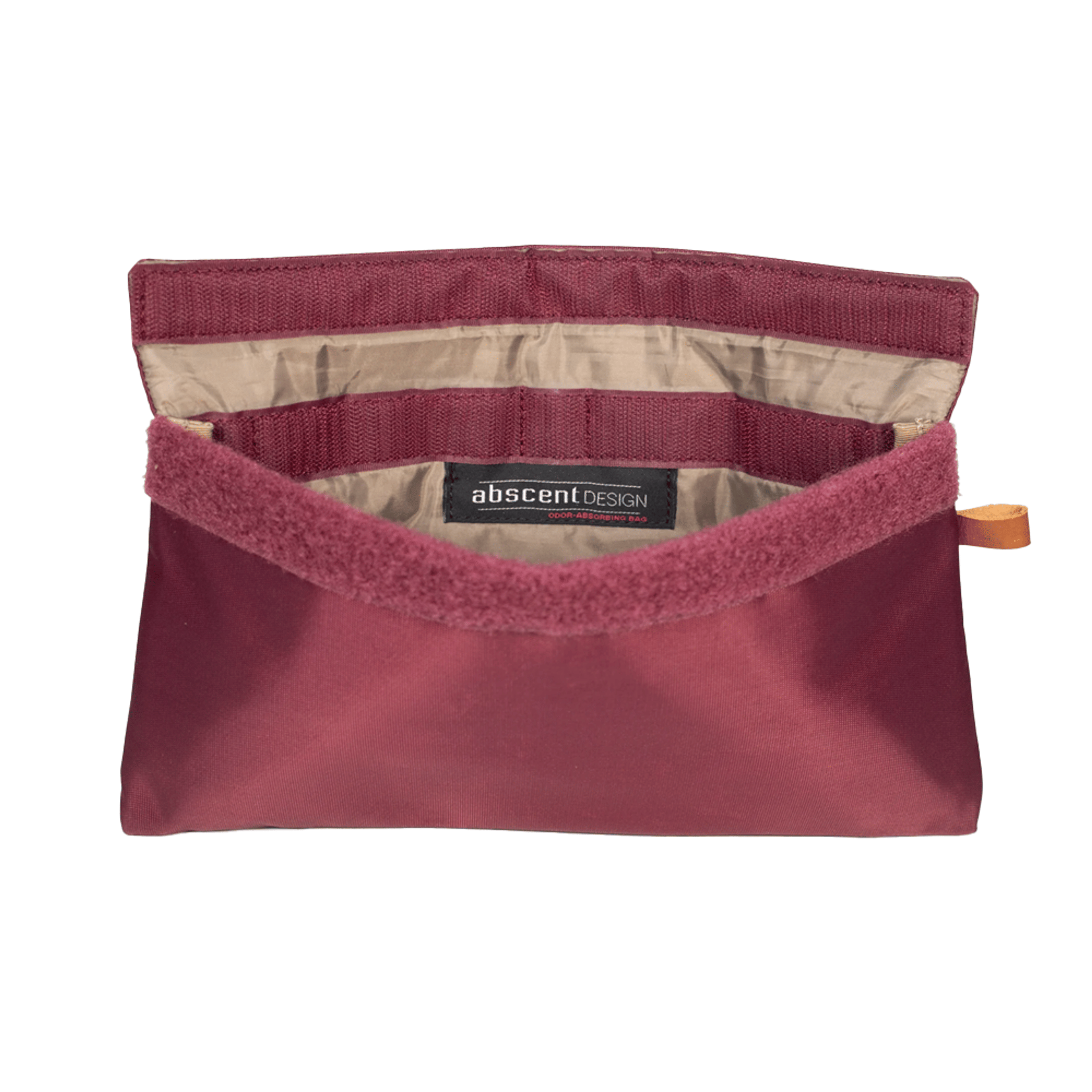 The Banker Smell Proof Pouch - Crimson - Abscent - - $15 - Merch