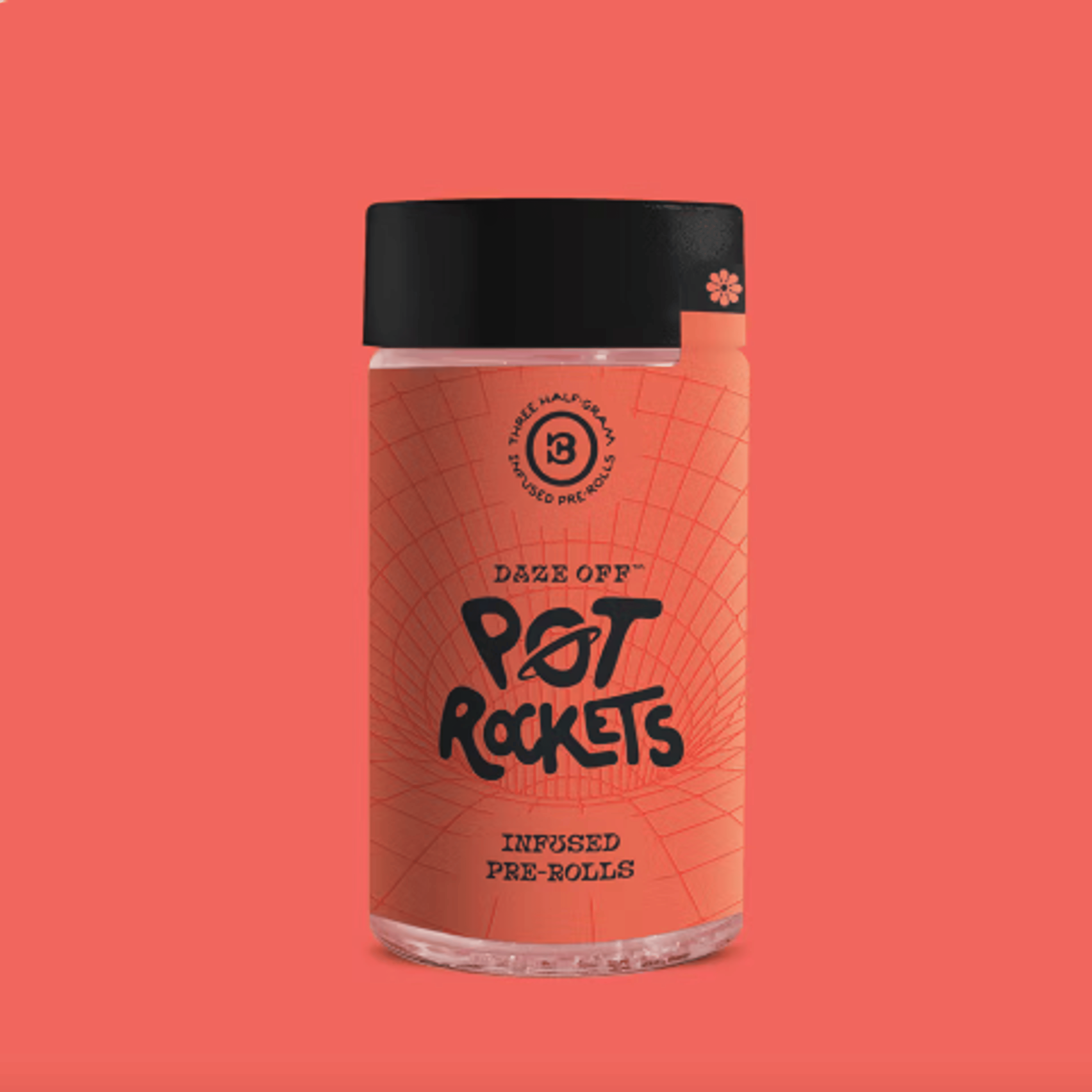 Daze Off Pot Rockets Infused 5pk - Up North Humboldt - Trainwreck (S) - $30 - Pre-Rolls