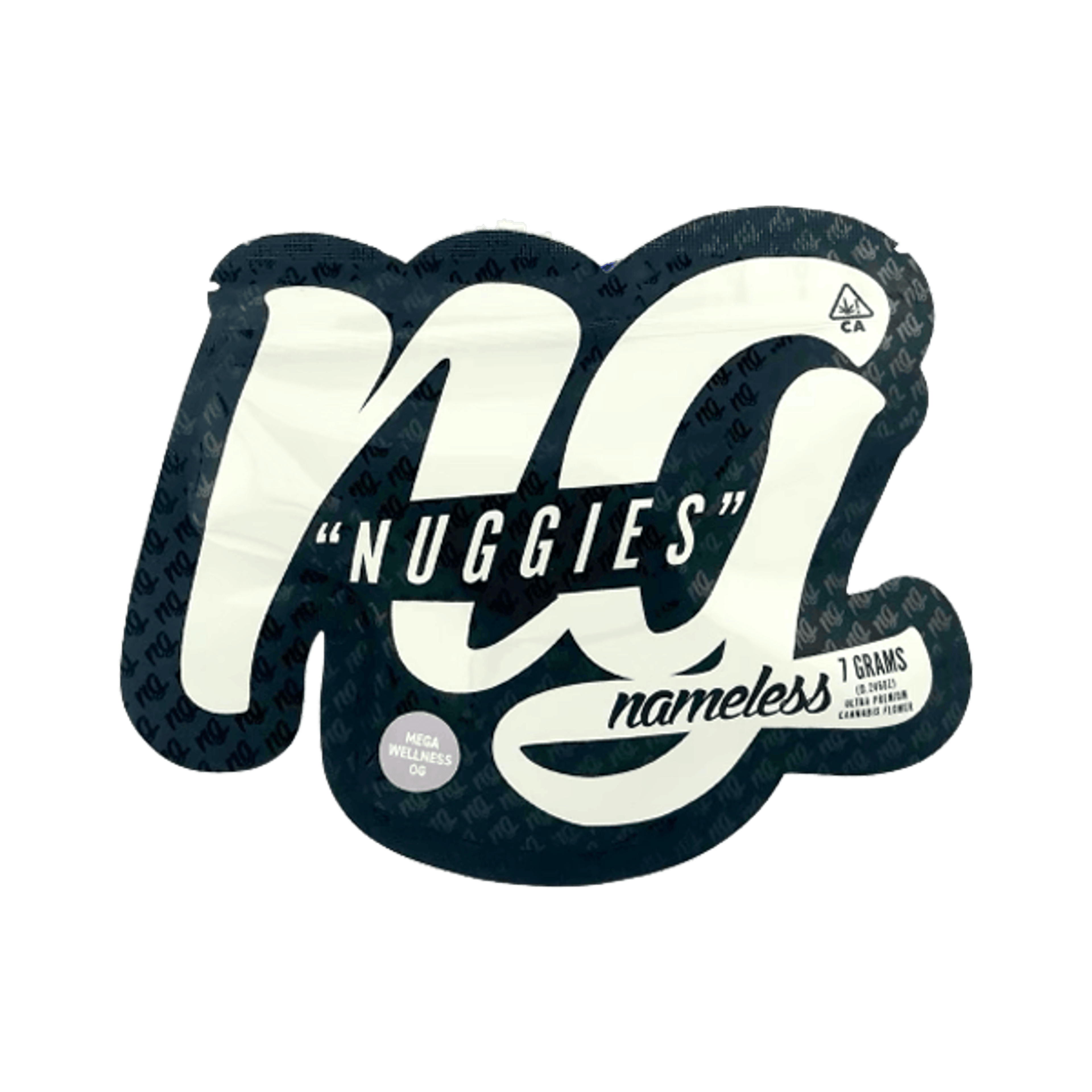 Mega Wellness OG 20.7% - 7G Smalls - Nameless Genetics - Mega Wellness OG (I) - $79.99 - Flower